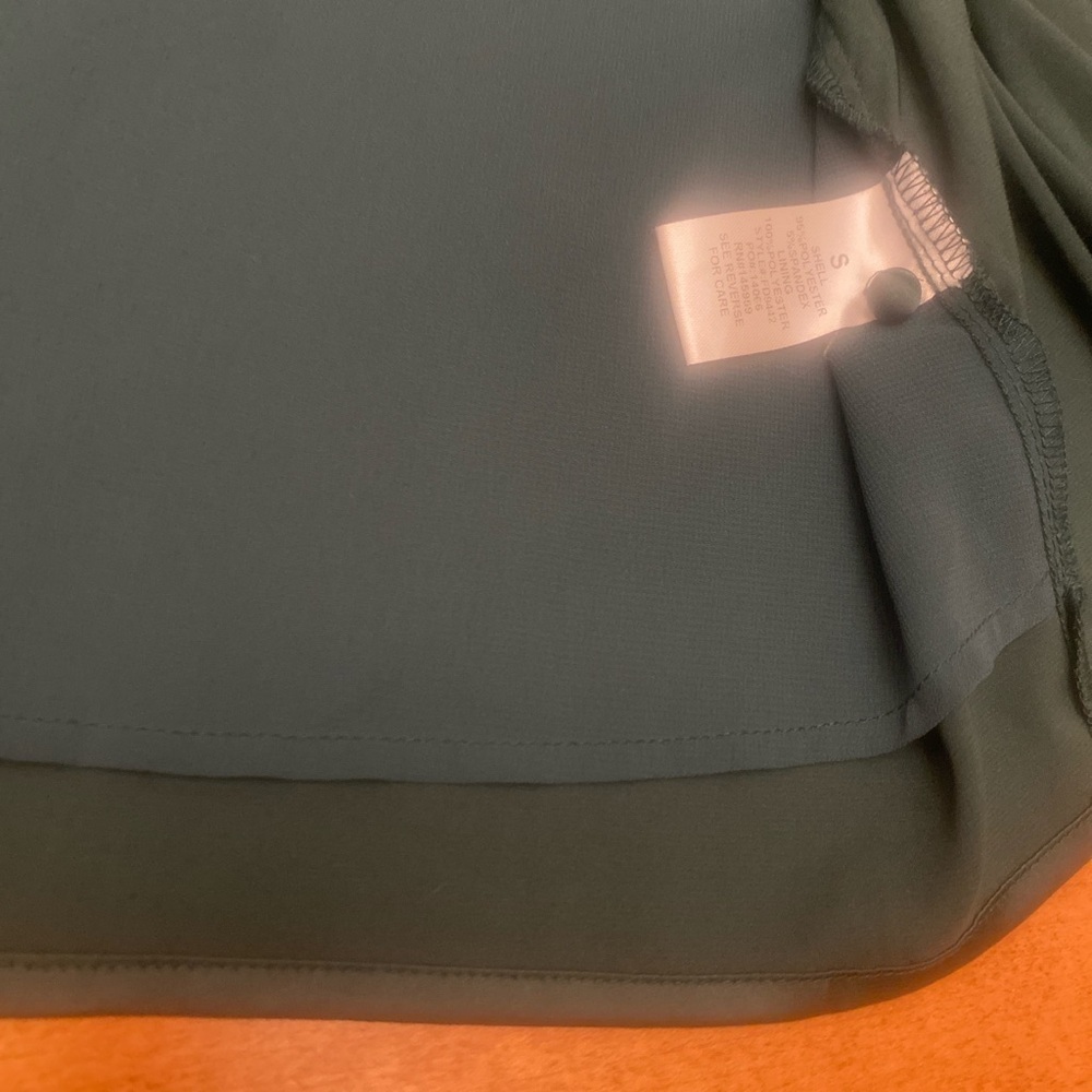 Dress Forum Green Asymmetrical Ruched Long Sleeve Dress - Picture 5 of 7
